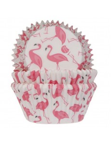 Formas Cupcakes Flamingos